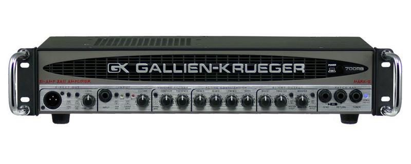 ◆GALLIEN-KRUEGER 700RB Cabecote p baixo 480w gk 700rb ii - Gallien Krueger